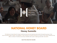 Tablet Screenshot of honeysummit.com